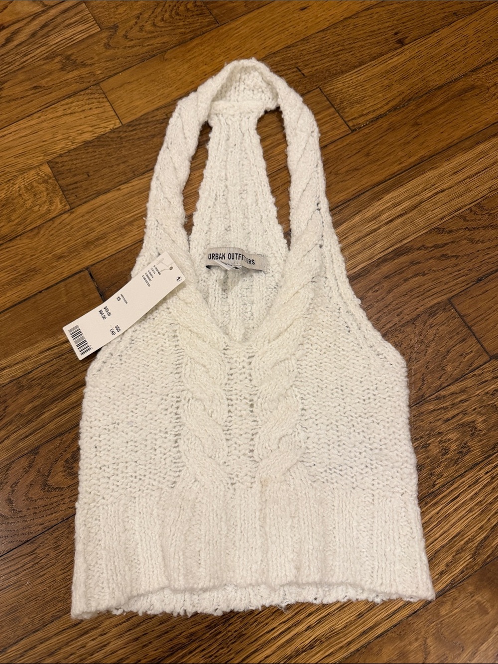 Urban Outfitters White Sweater Top XS